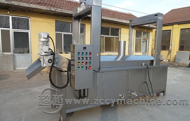 Continuous Peanut Fryer Machine